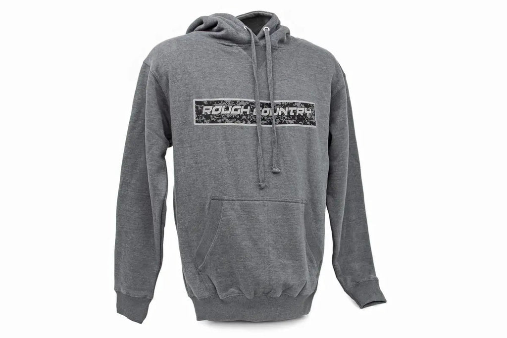 Rough Country Hoodie | Digital | Grey | XL by Rough Country