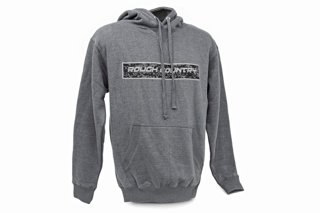 Rough Country Hoodie | Digital | Grey | 2XL by Rough Country