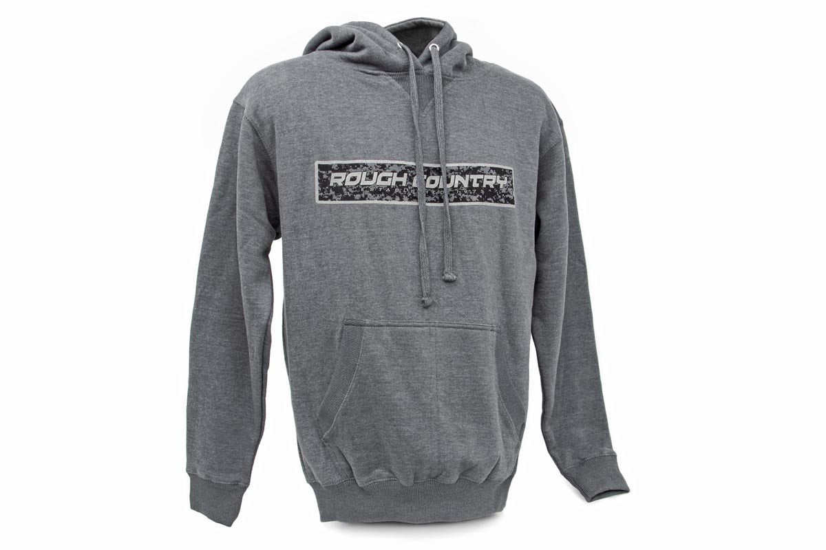 Rough Country Hoodie | Digital | Grey | SM by Rough Country