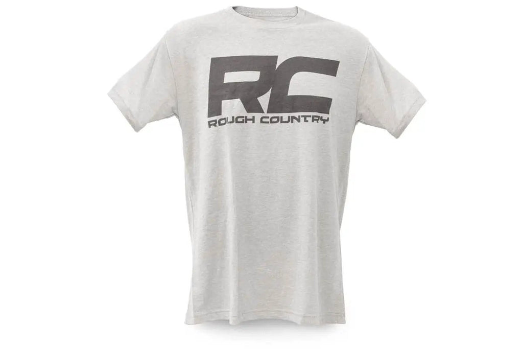 Rough Country T-Shirt | Logo | Grey | 3XL by Rough Country