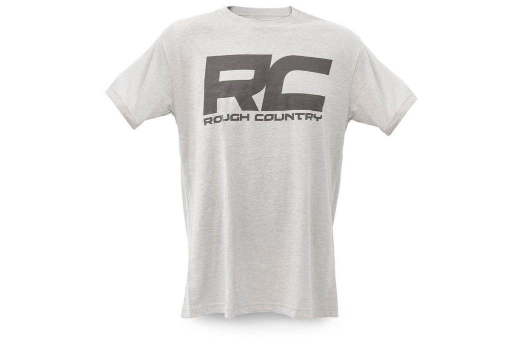 Rough Country T-Shirt | Logo | Grey | 2XL by Rough Country