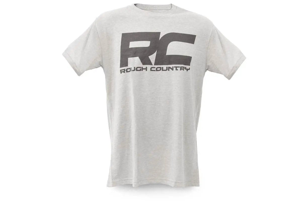 Rough Country T-Shirt | Logo | Grey | LG by Rough Country