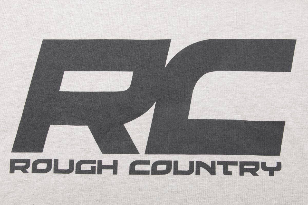 Rough Country T-Shirt | Logo | Grey | XL by Rough Country