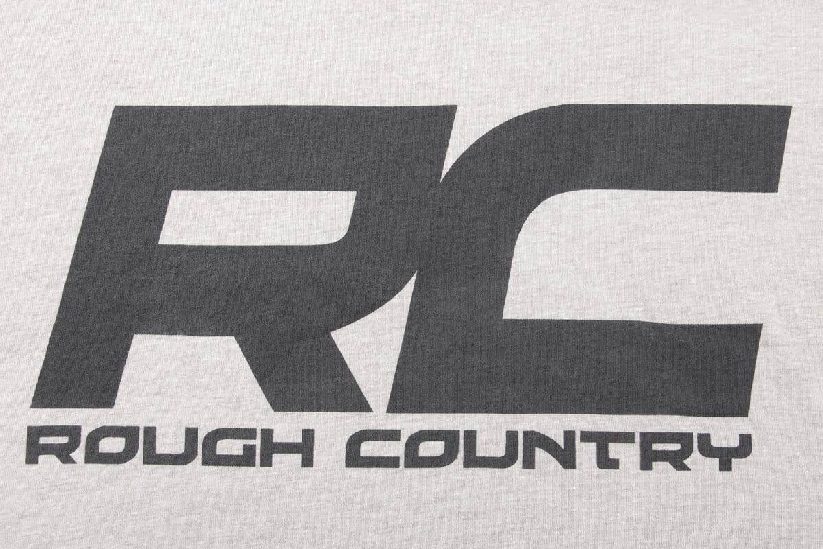 Rough Country T-Shirt | Logo | Grey | XL by Rough Country