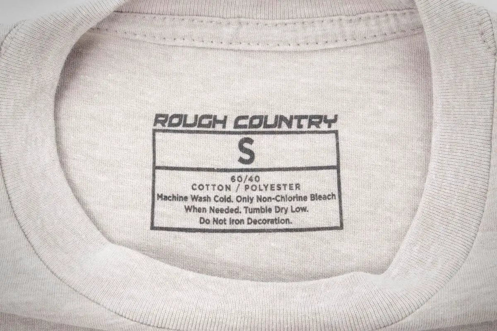 Rough Country T-Shirt | Logo | Grey | 3XL by Rough Country