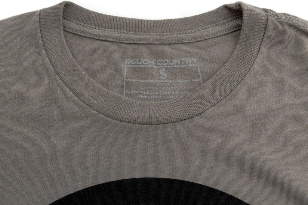 Rough Country T-Shirt | RC Mountains | Warm Gray | LG by Rough Country