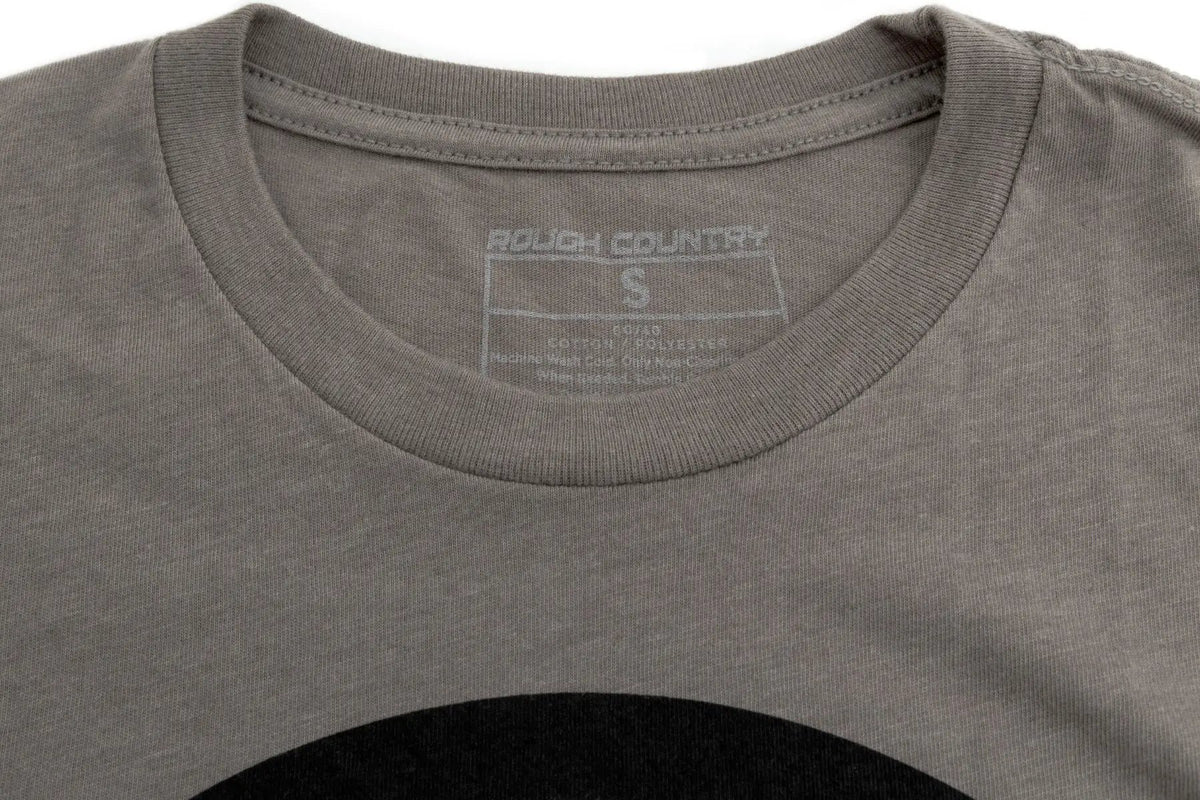 Rough Country T-Shirt | RC Mountains | Warm Gray | 2XL by Rough Country