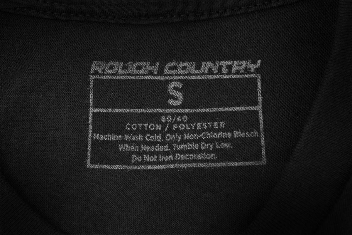 Rough Country T-Shirt | Pattern | Black | SM by Rough Country