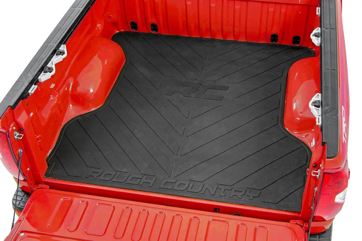 Bed Mat | 6' Bed | RC Logo | Ford Ranger 2WD/4WD (2019-2023) by Rough Country