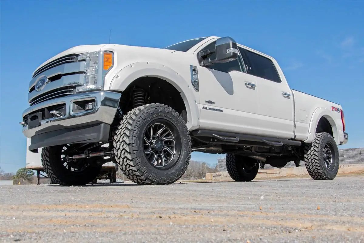 Pocket Fender Flares | Ford F-250/F-350 Super Duty 2WD/4WD (2017-2022) by Rough Country