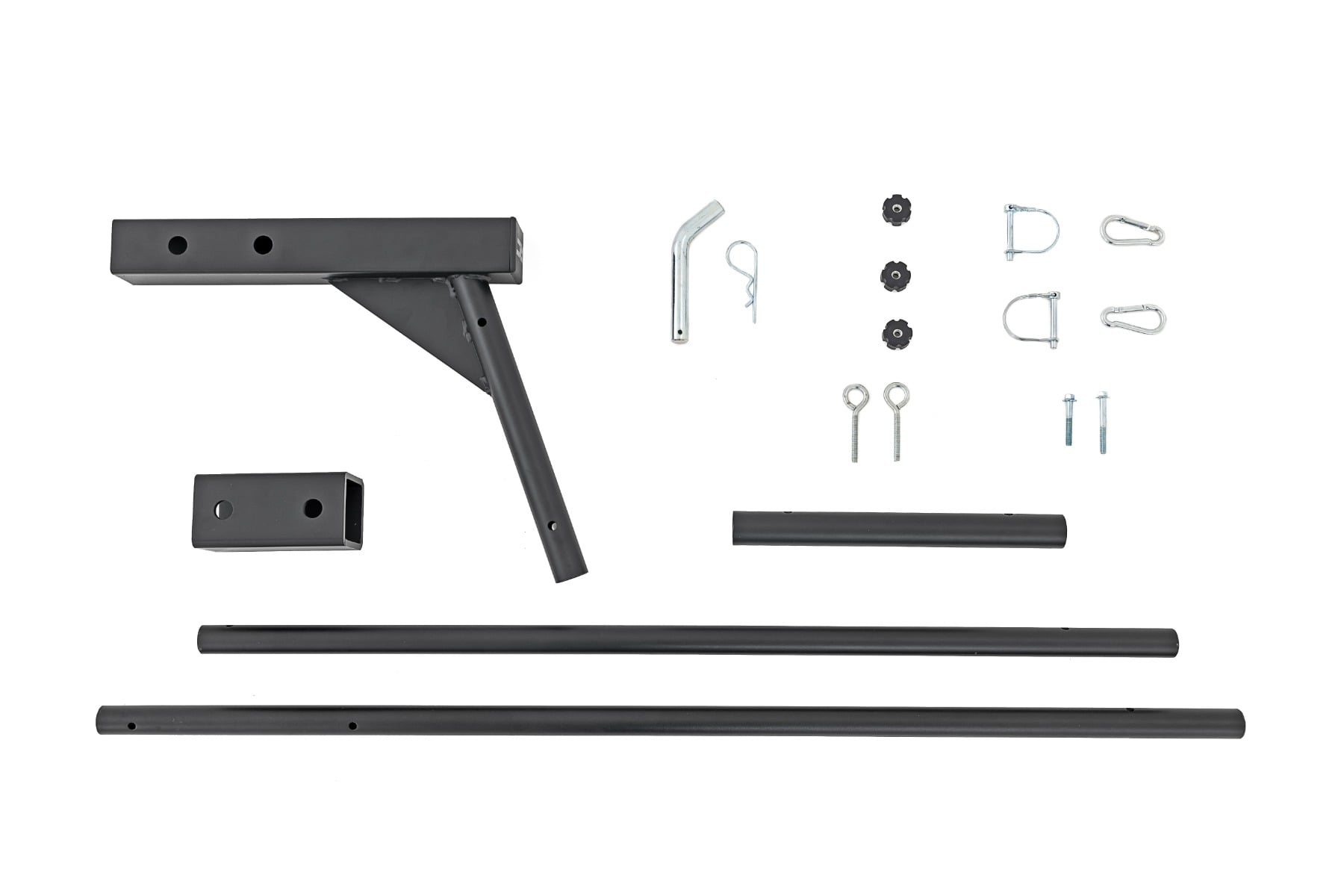 Flag Pole Holder | Single | 2 & 2.5" Inch Hitch | w/ Flag Pole by Rough Country