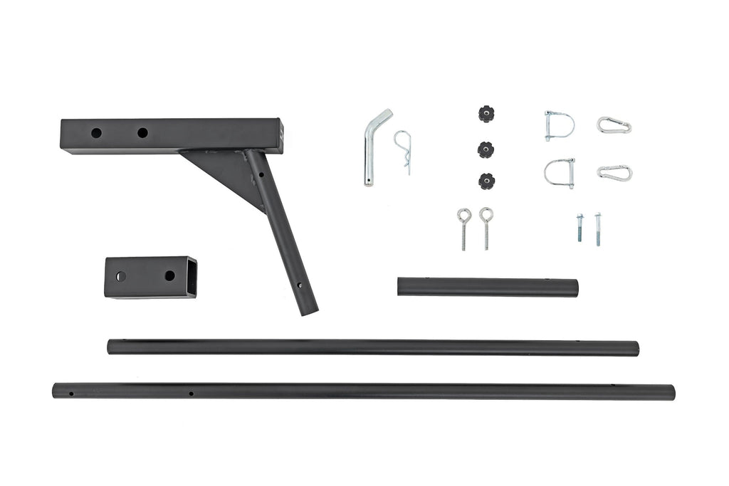 Flag Pole Holder | Single | 2 & 2.5" Inch Hitch | w/ Flag Pole by Rough Country