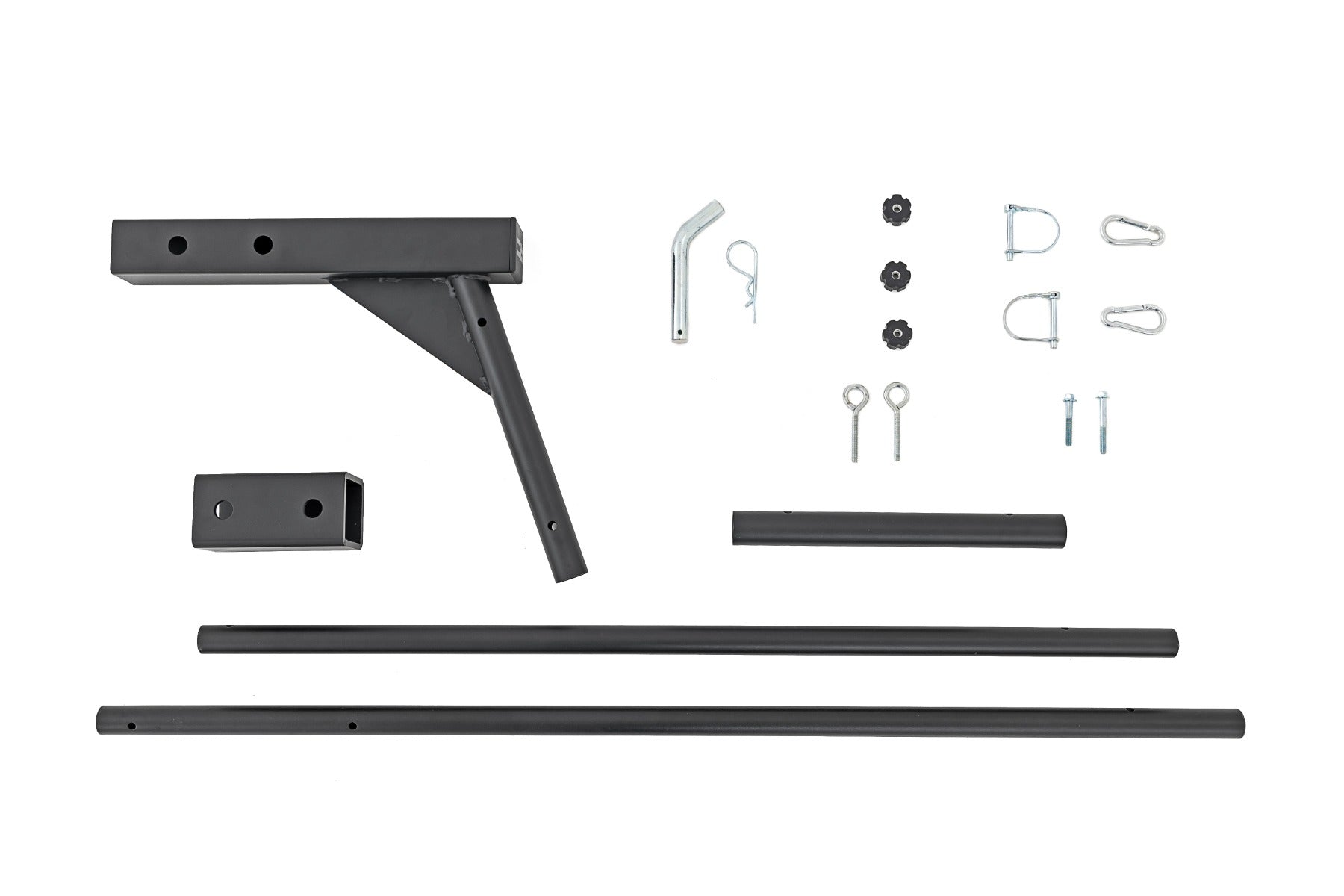 Flag Pole Holder | Single | 2 & 2.5" Inch Hitch | w/ Flag Pole by Rough Country