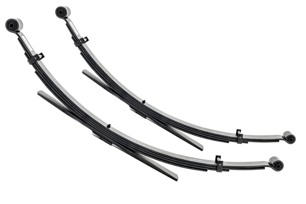 Rear Leaf Spings | 4" Lift | Pair | Ford Bronco/F-150 4WD (1980-1996) by Rough Country