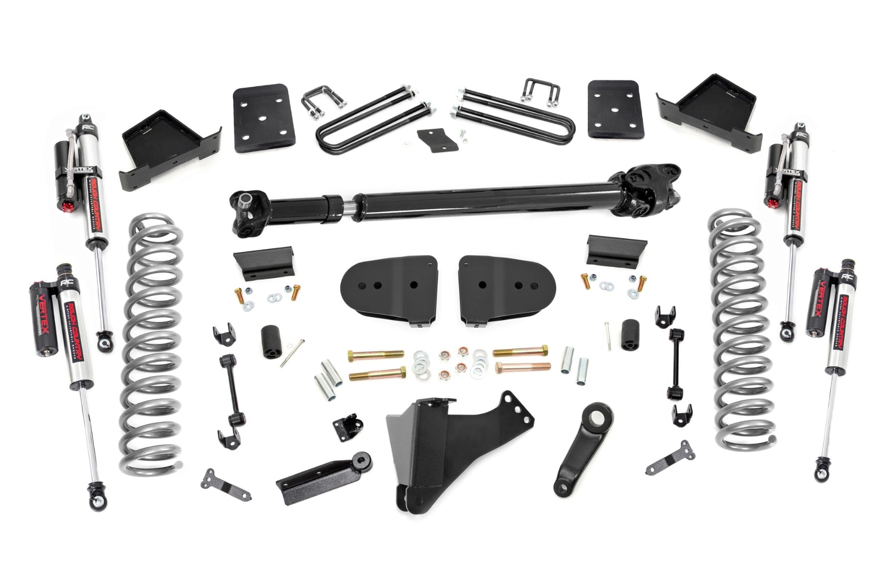 6 Inch Lift Kit | Diesel | FR D/S | Vertex | Ford F-250/F-350 Super Duty (23-26) by Rough Country