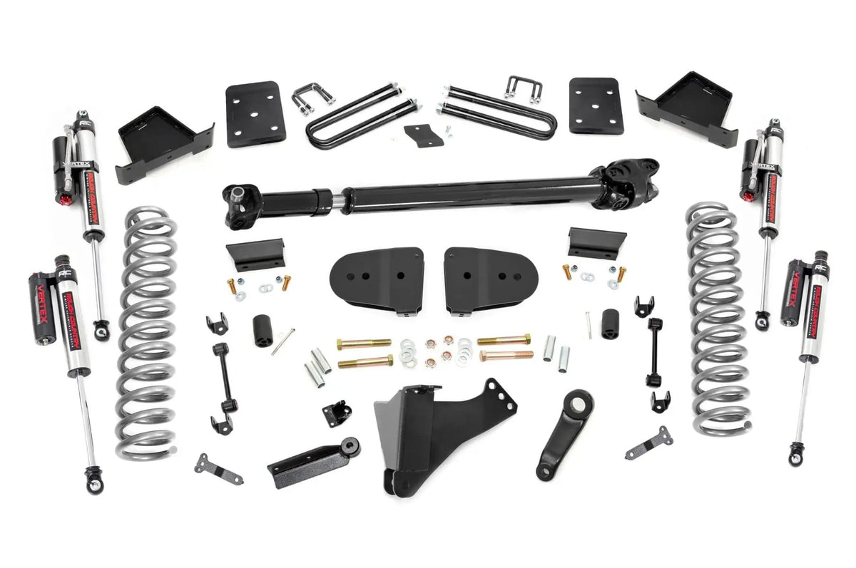 6 Inch Lift Kit | Diesel | FR D/S | Vertex | Ford F-250/F-350 Super Duty (23-26) by Rough Country
