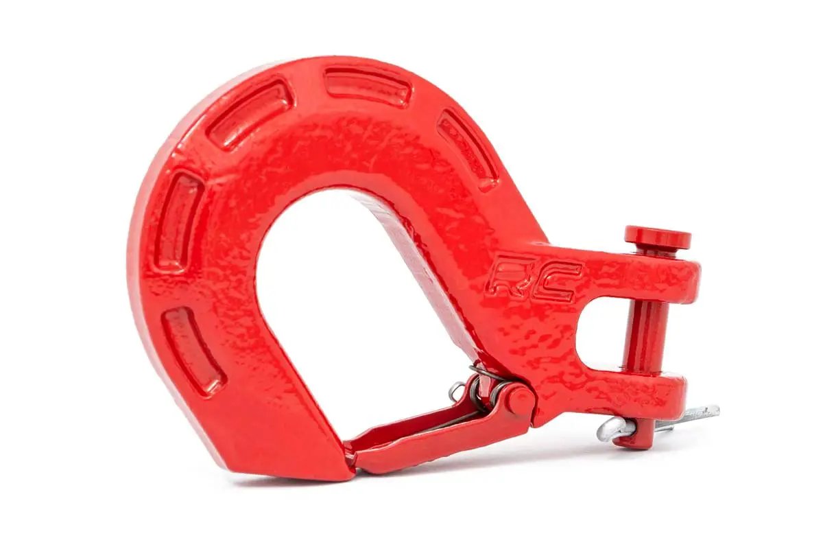 Winch Hook | Forged | Red by Rough Country