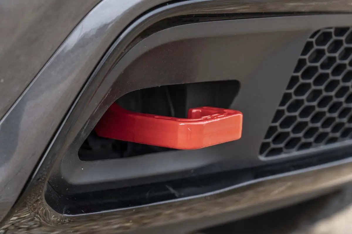 Tow Hooks | Forged | Red | Jeep Grand Cherokee 2WD/4WD (2015-2022)