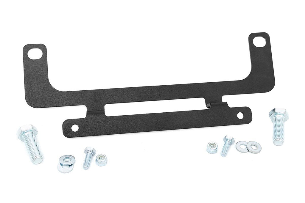 License Plate Mnt | Roller Fairlead by Rough Country
