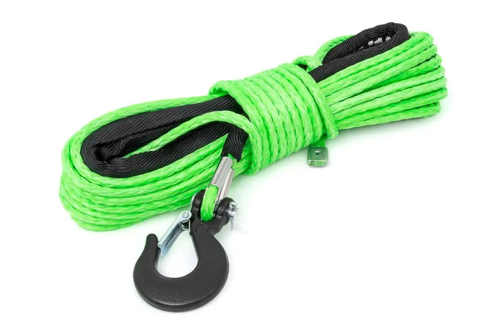 Synthetic Rope | 1/4 Inch | 50 Ft | Lime Green by Rough Country