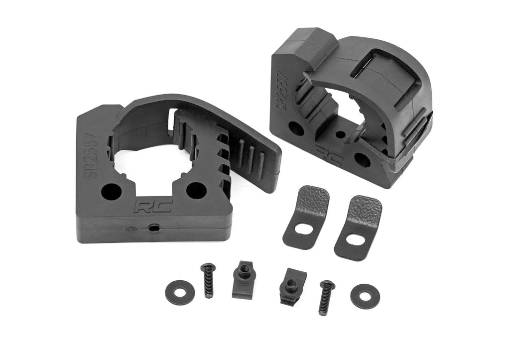 Rubber Molle Panel Clamp Kit | Universal | 1" - 2 1/4" | 2-Clamps by Rough Country