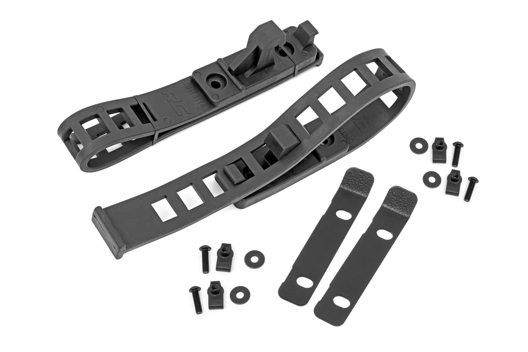 Rubber Molle Panel Clamp Kit | Universal | 1/2" - 4 1/2" | 2-Clamps by Rough Country
