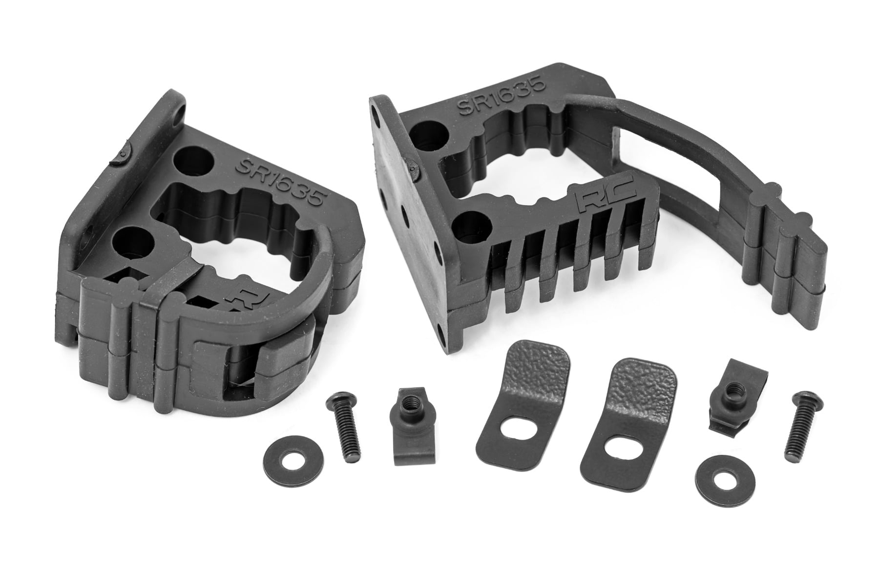 Rubber Molle Panel Clamp Kit | Universal | 5/8" - 1 3/8" | 2-Clamps by Rough Country