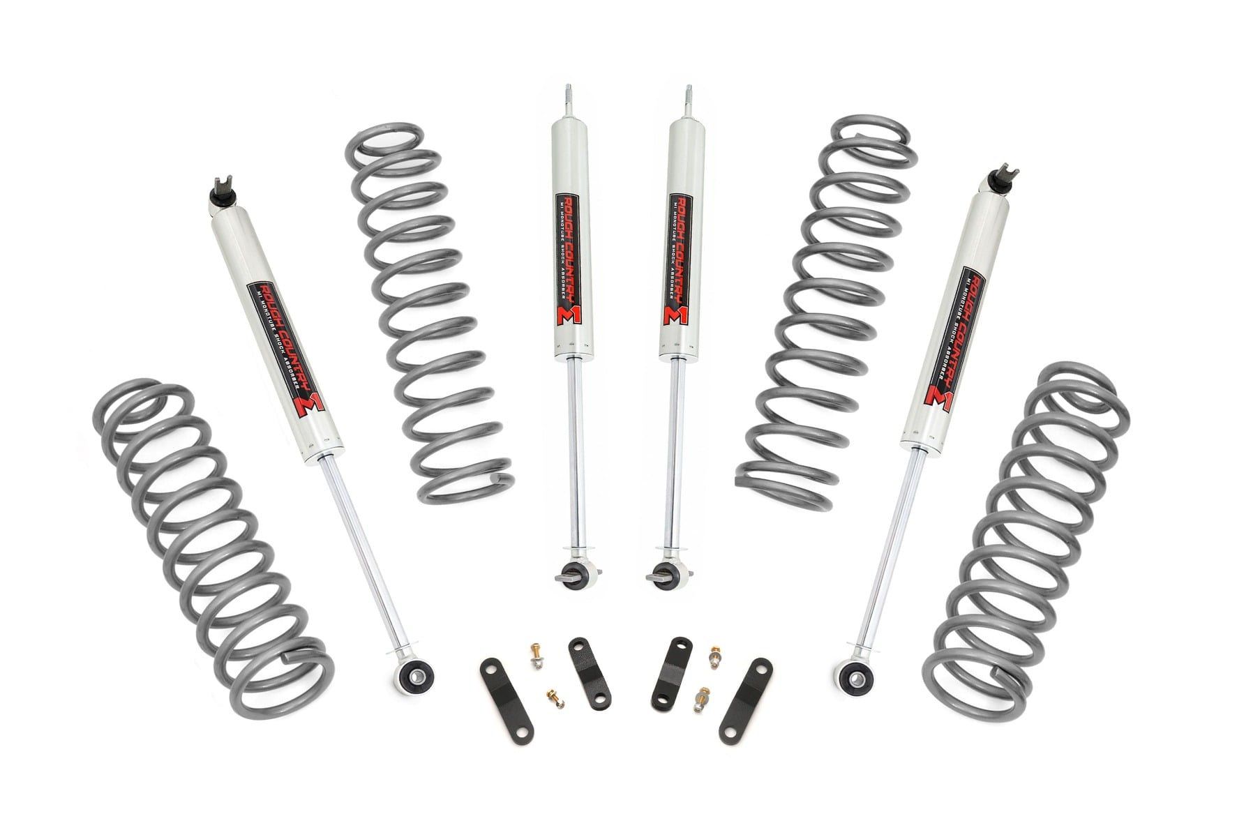 2.5 Inch Lift Kit | Coils | M1 | Jeep Wrangler JK 4WD (2007-2018) by Rough Country