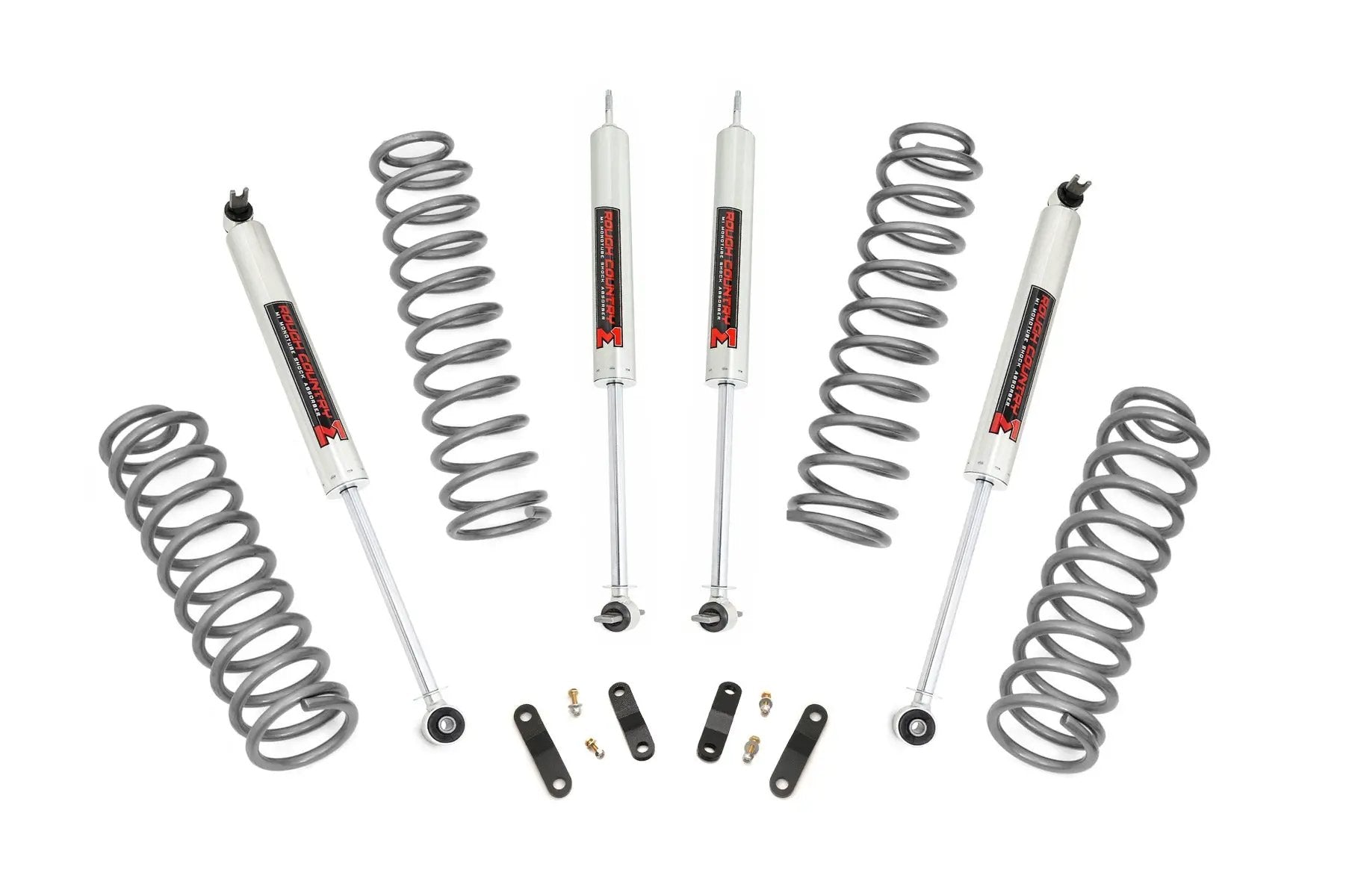 2.5 Inch Lift Kit | Coils | M1 | Jeep Wrangler Unlimited 2WD/4WD (2007-2018) by Rough Country