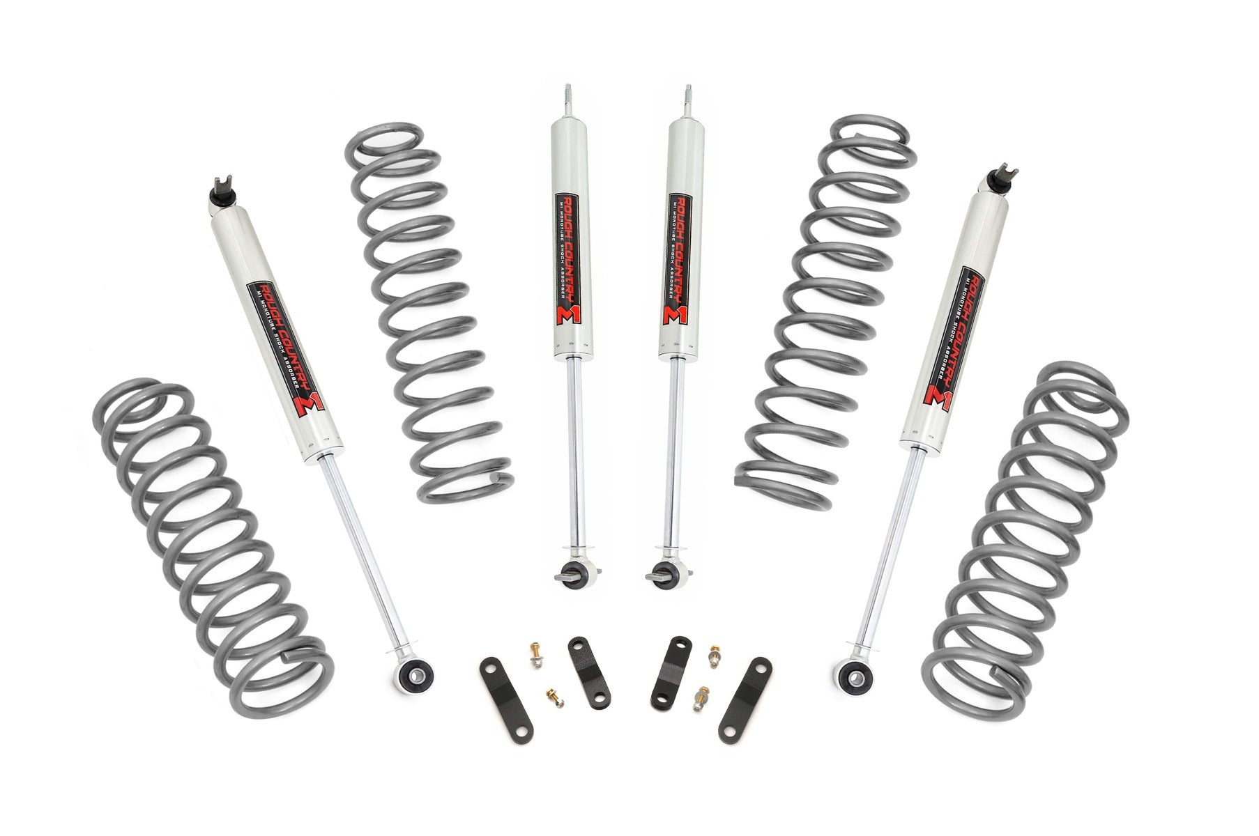 2.5 Inch Lift Kit | Coils | M1 | Jeep Wrangler Unlimited 2WD/4WD (2007-2018) by Rough Country