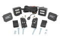 LED Light Kit | "A" Pillar Mount | 2" Black Pair | Spot | Polaris RZR PRO XP by Rough Country