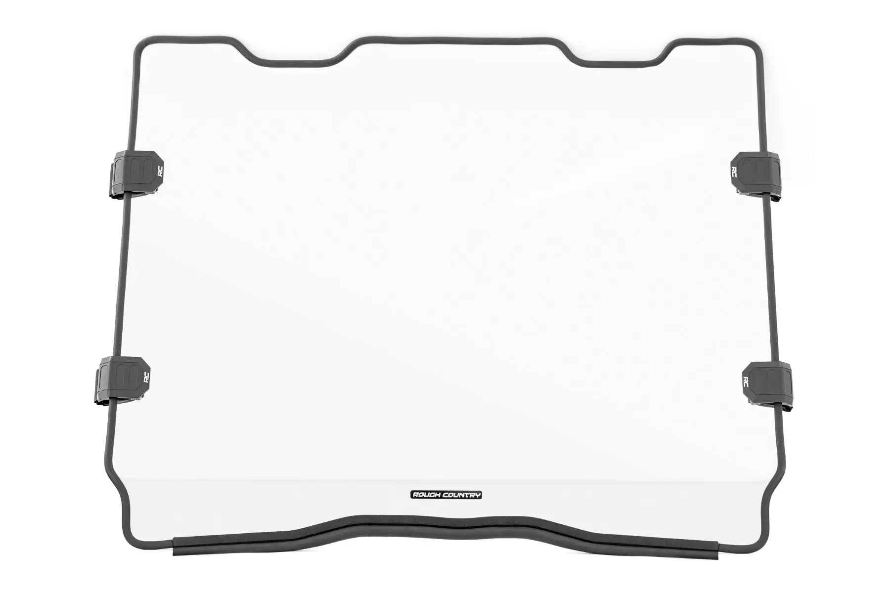Full Windshield | Scratch Resistant | Polaris RZR Turbo R by Rough Country