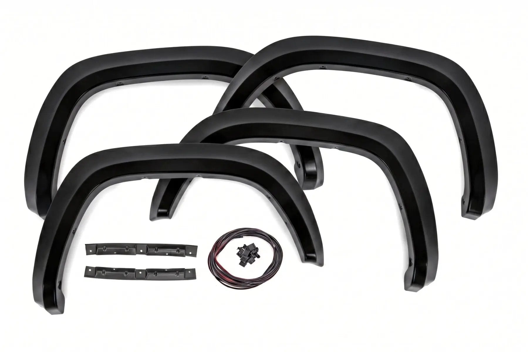 Sport Fender Flares | 202 Black Onyx | Toyota Tacoma 2WD/4WD (2016-2023) by Rough Country