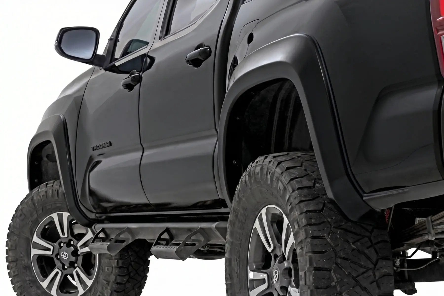 Sport Fender Flares | 202 Black Onyx | Toyota Tacoma 2WD/4WD (2016-2023) by Rough Country