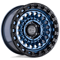 BR SENTINEL 17X8.5 5X127 -18 71 BLUE BLK by Black Rhino Wheels