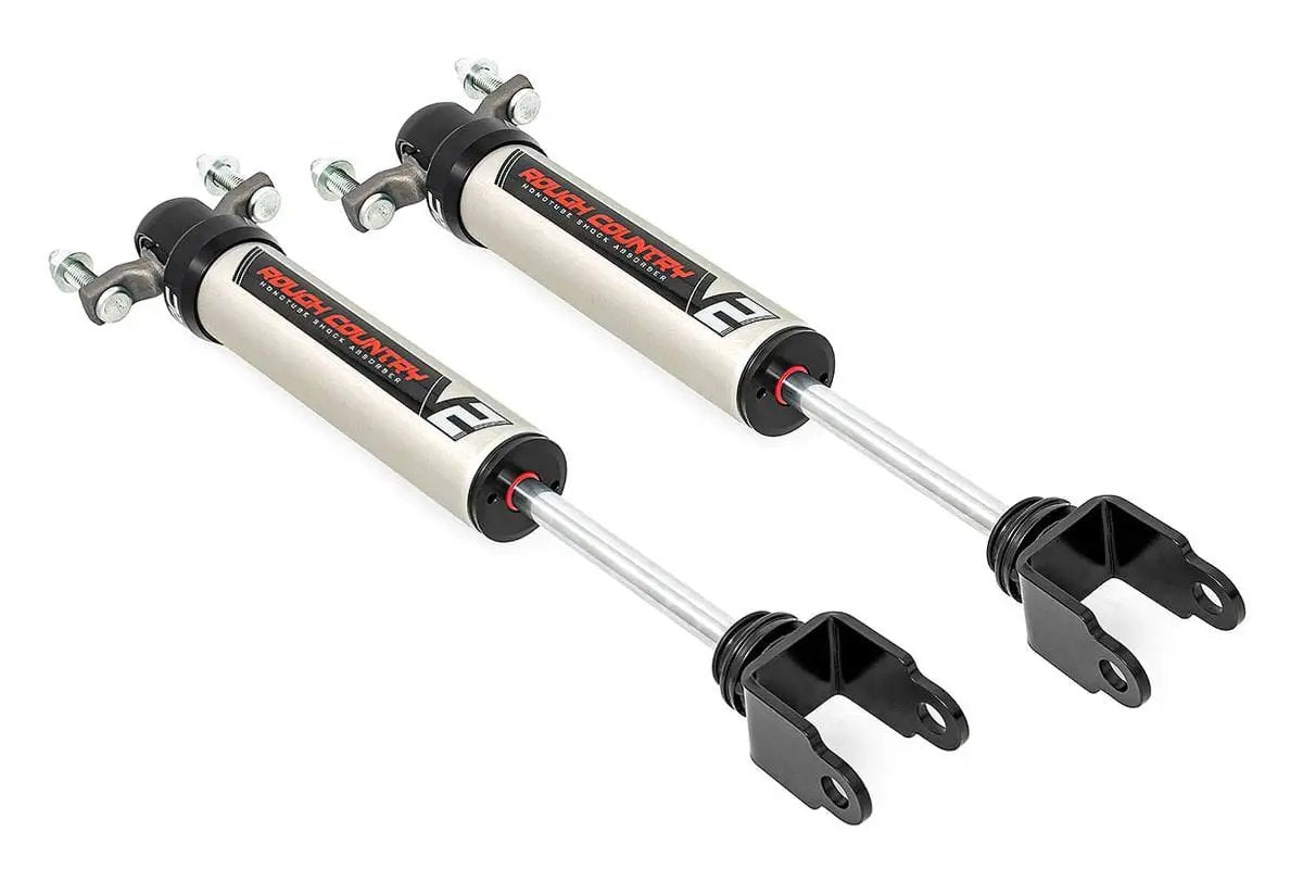 V2 Front Shocks | 5-8" | OEM Mount | Chevy/GMC 2500HD/3500HD (11-26) by Rough Country