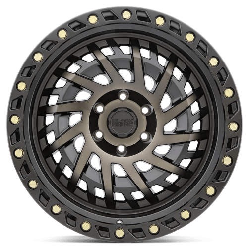 BR SHREDDER 17X9 6X139 +0 112 M-BLK DDT by Black Rhino Wheels