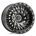 BR SHREDDER 17X9 6X139 +0 112 M-BLK DDT by Black Rhino Wheels