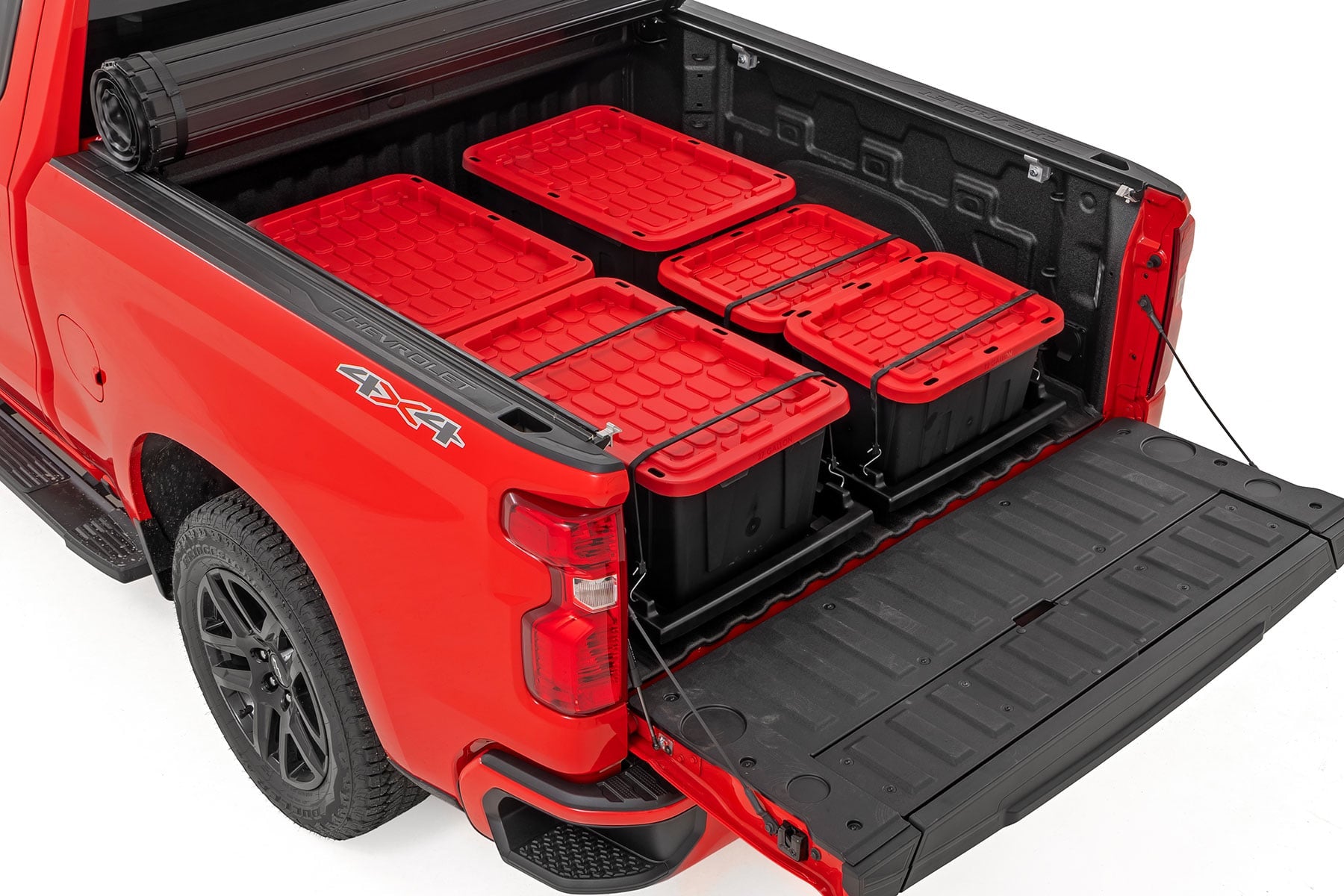 Slide-Out Truck Bed Cargo Tray | Easy Tailgate Access | Universal Fitment by Rough Country
