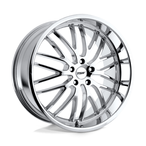 TW SNETTERTON 17X8 5X120 +35 76 CHROME by TSW Alloy Wheels