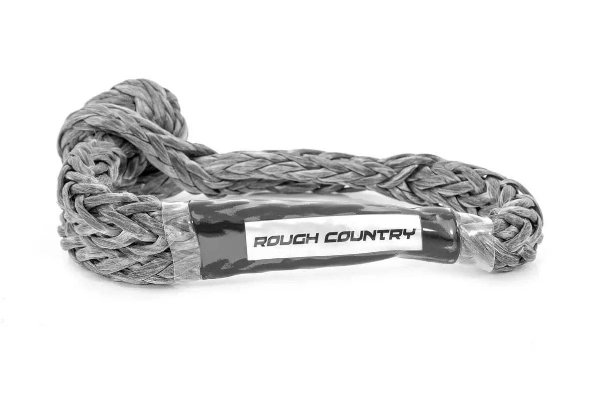 Soft Shackle | 7/16 Inch | Gray by Rough Country