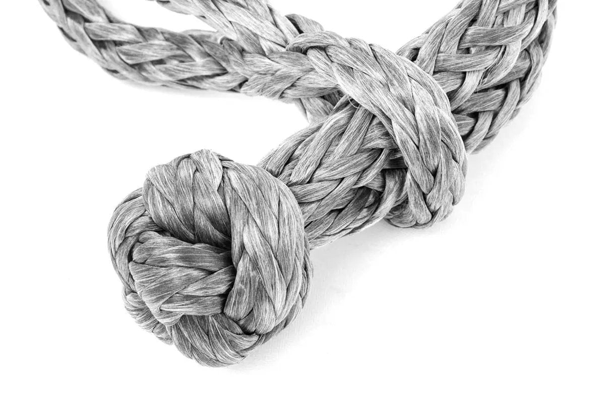 Soft Shackle | 7/16 Inch | Gray by Rough Country