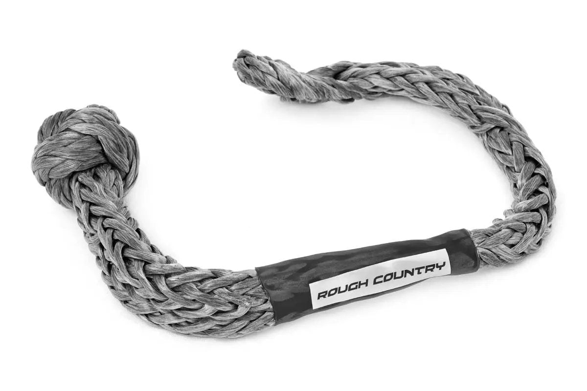 Soft Shackle | 7/16 Inch | Gray by Rough Country