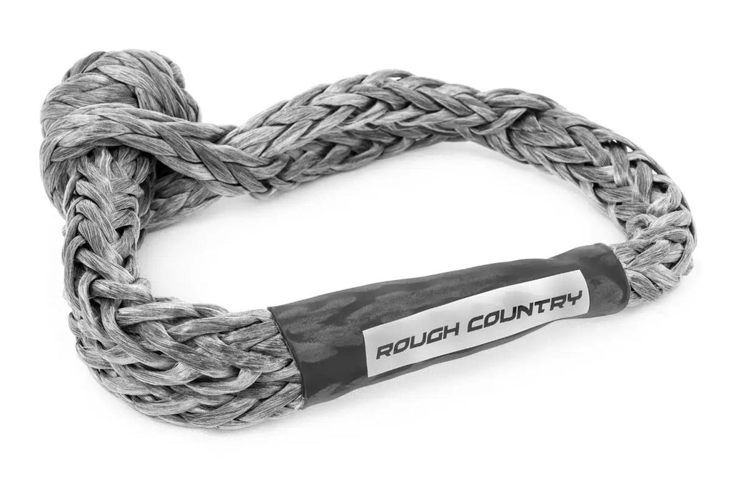Soft Shackle | 7/16 Inch | Gray by Rough Country