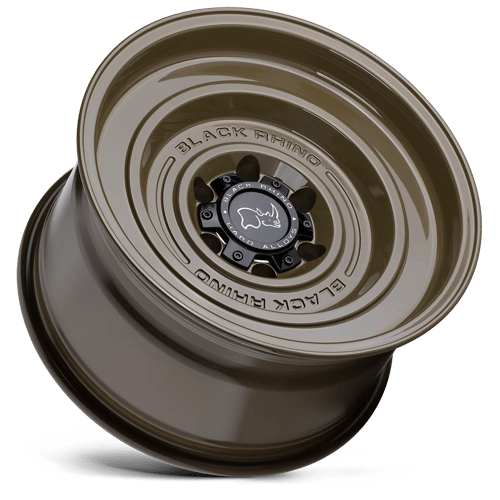 BR SOLID 17X9.5 6X139 -12 112 G-GRN by Black Rhino Wheels
