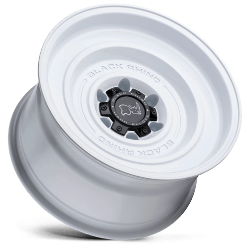 BR SOLID 17X9.5 6X139 -12 112 G-WHITE by Black Rhino Wheels