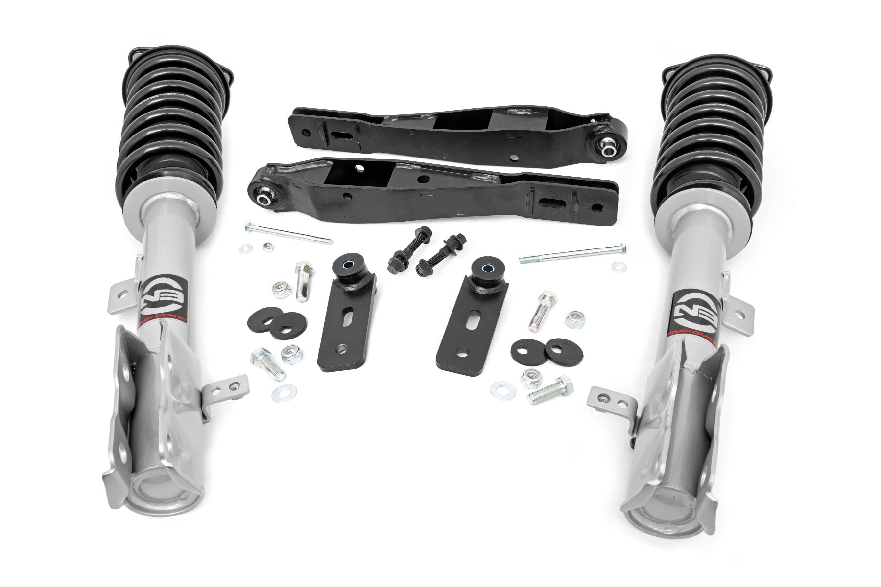 2 Inch Lift Kit | N3 Front Struts | Jeep Compass (07-16)/Patriot (10-17) by Rough Country
