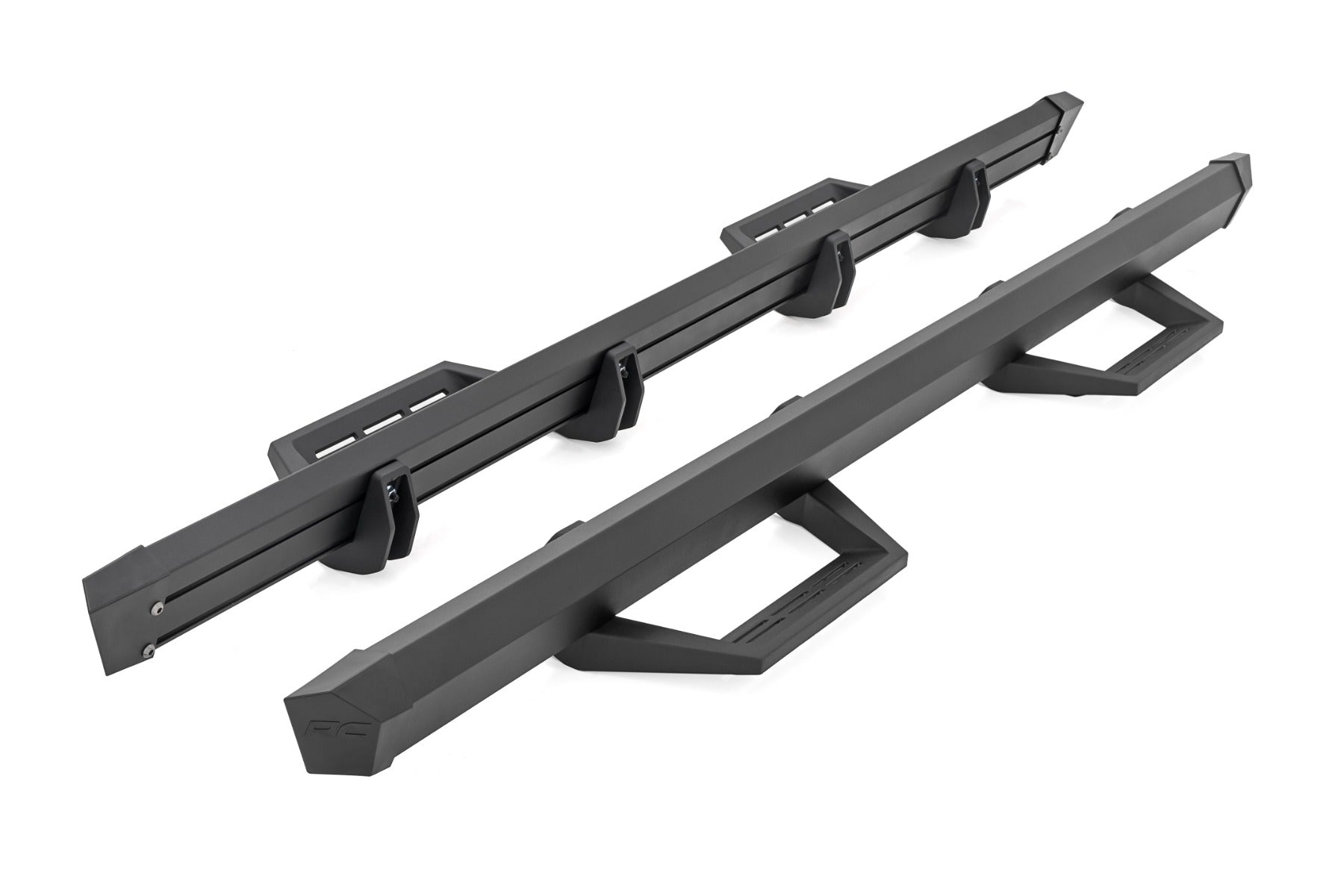 SRL2 Adj Aluminum Step | Crew Cab | Ford F-150/Lightning/F-250/F-350/Raptor (15-26) by Rough Country