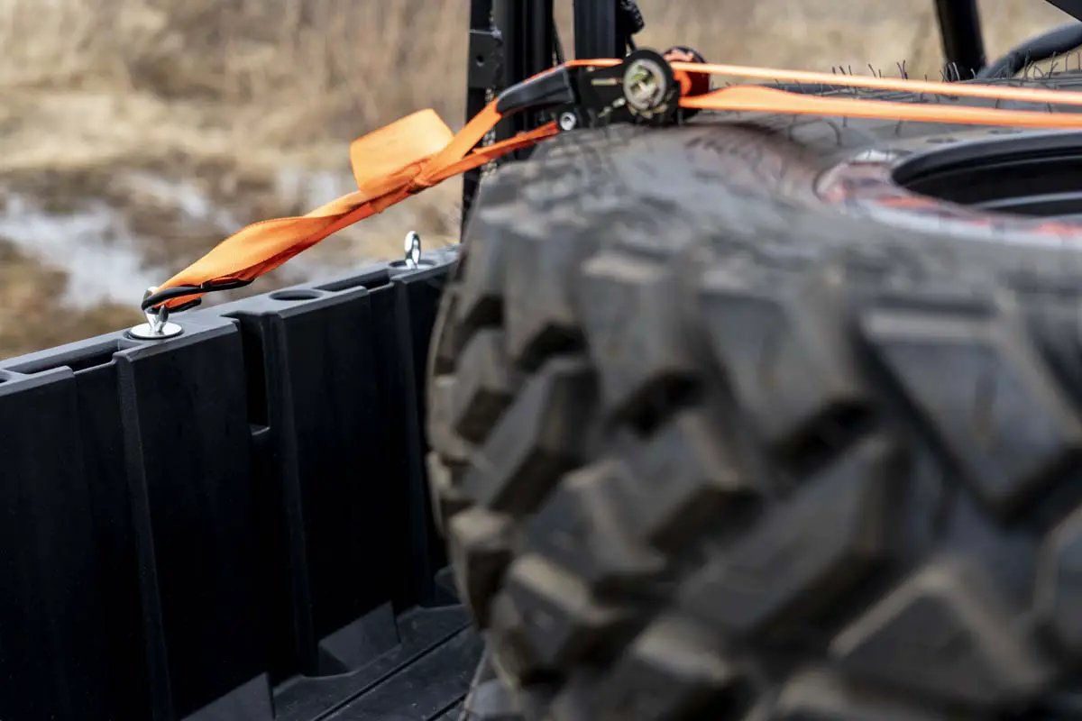 Bed Tie Down Kit | 1-7/16" Diameter | 5 Pieces | Polaris Ranger XP 900/XP 1000/General by Rough Country