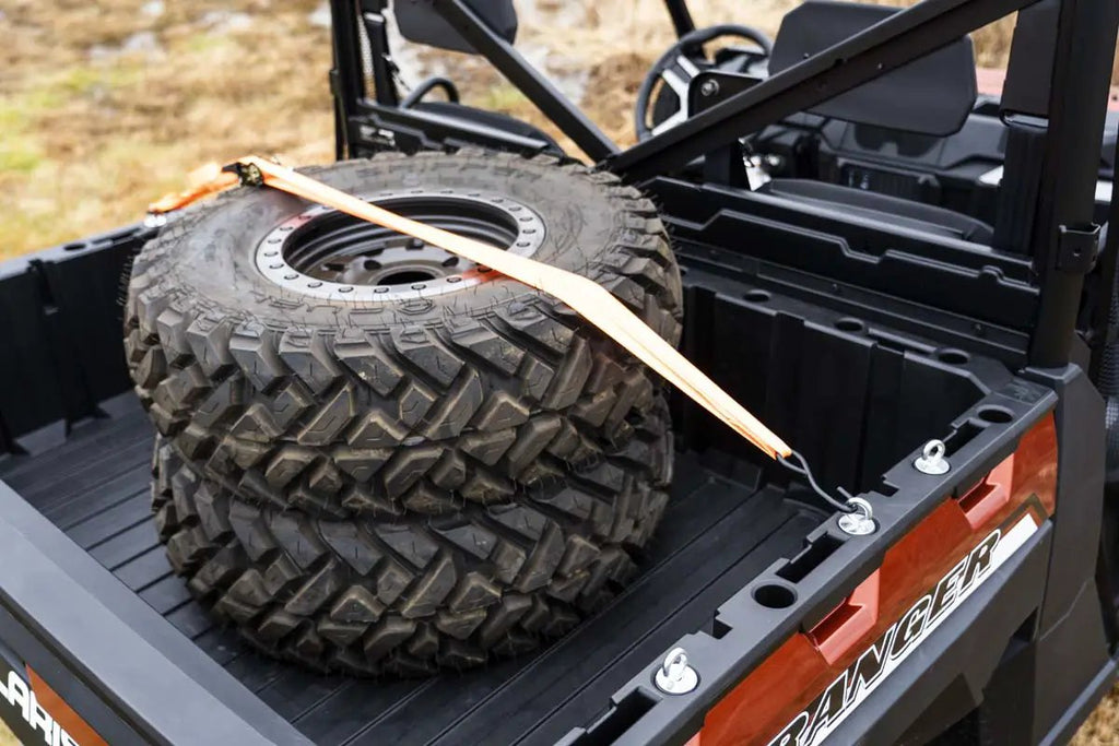 Bed Tie Down Kit | 1-7/16" Diameter | 5 Pieces | Polaris Ranger XP 900/XP 1000/General by Rough Country